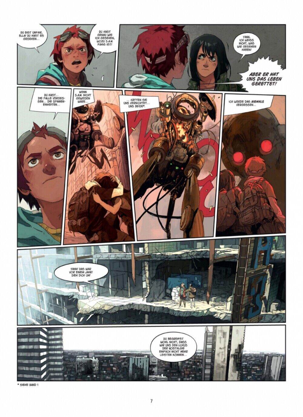 S.A.M. 02 Roboterjäger Splitter Sci-FI Richard Marazano, Xiao Shang Neuware NEU - Der Comixdealer