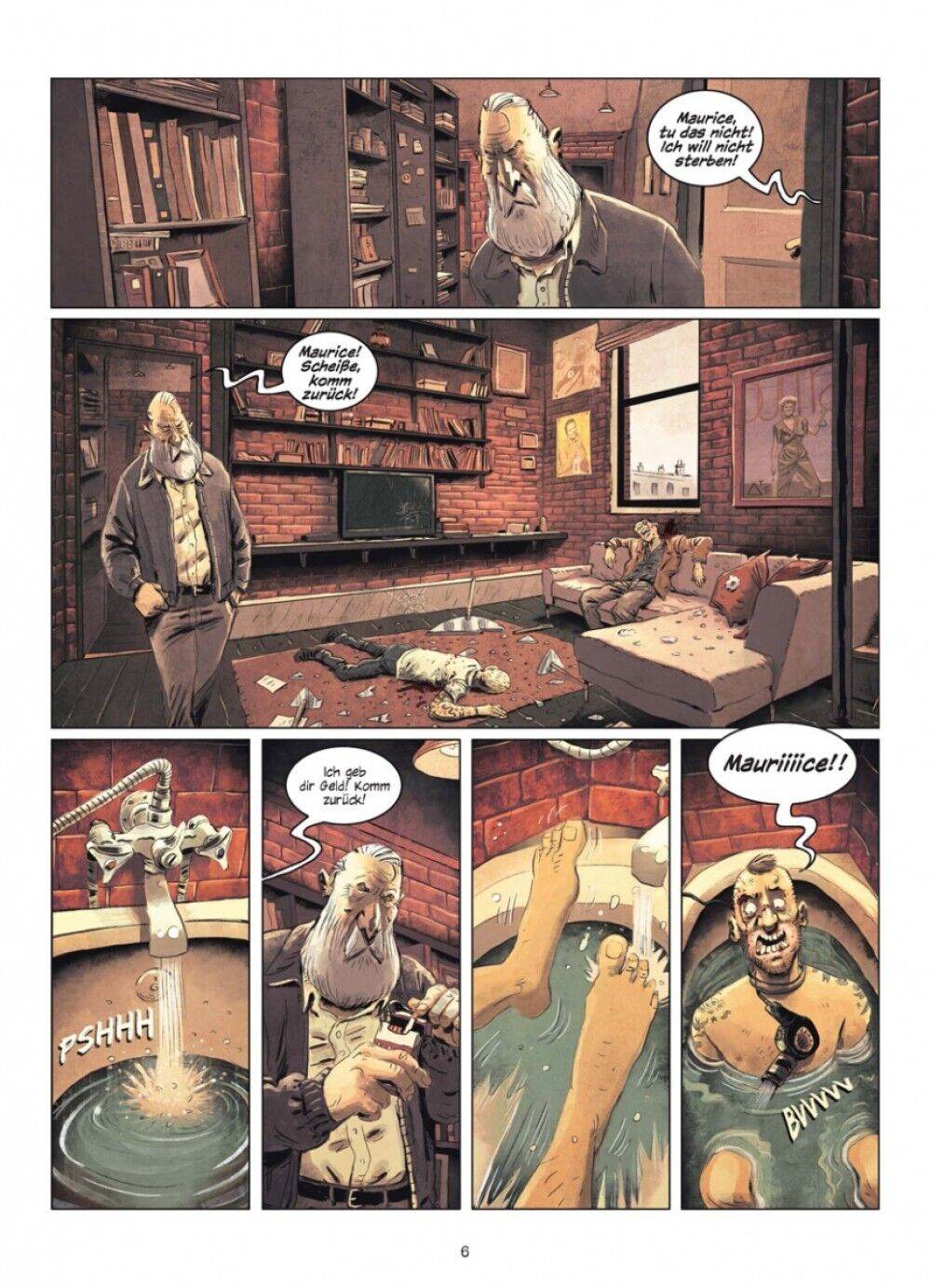 RIP 2 Maurice - Fliegen folgen immer dem Aas / Album / Krimi / NEu / Splitter - Der Comixdealer