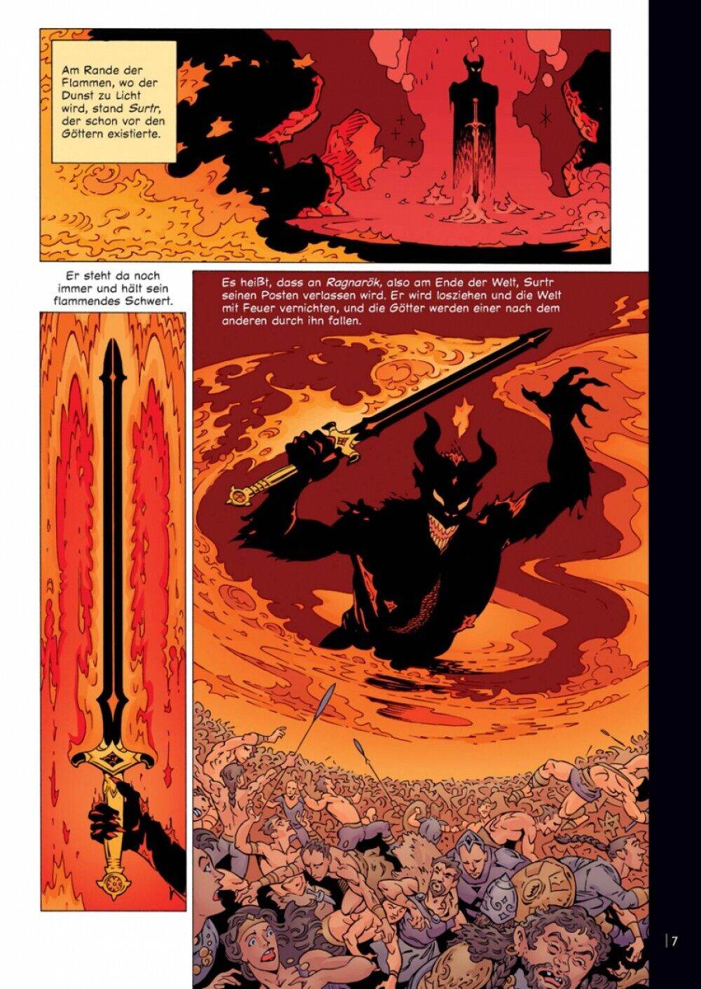 Nordische Mythen und Sagen 1 (Neuauflage) Splitter P. Craig Russell Comic Gaiman - Der Comixdealer