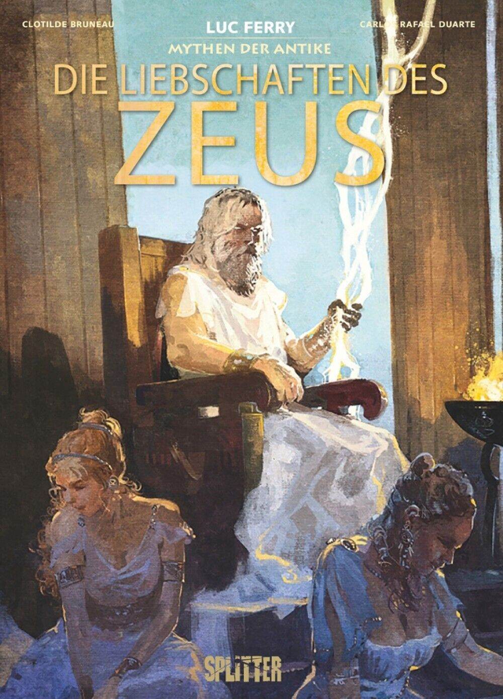 Mythen der Antike: Die Liebschaften des Zeus / Splitter /Diego Oddi /Comic /NEU - Der Comixdealer
