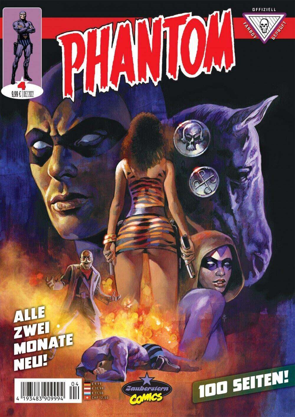 Phantom Magazin 4 /Zauberstern Comics / Abenteuer / Comic / Magazin / NEU - Der Comixdealer