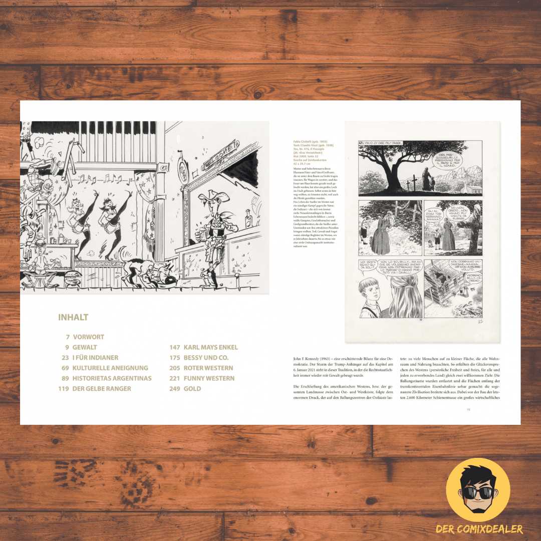 Staying West - Comics vom Wilden Westen / Bildband / Hardcover / Neuware - Der Comixdealer