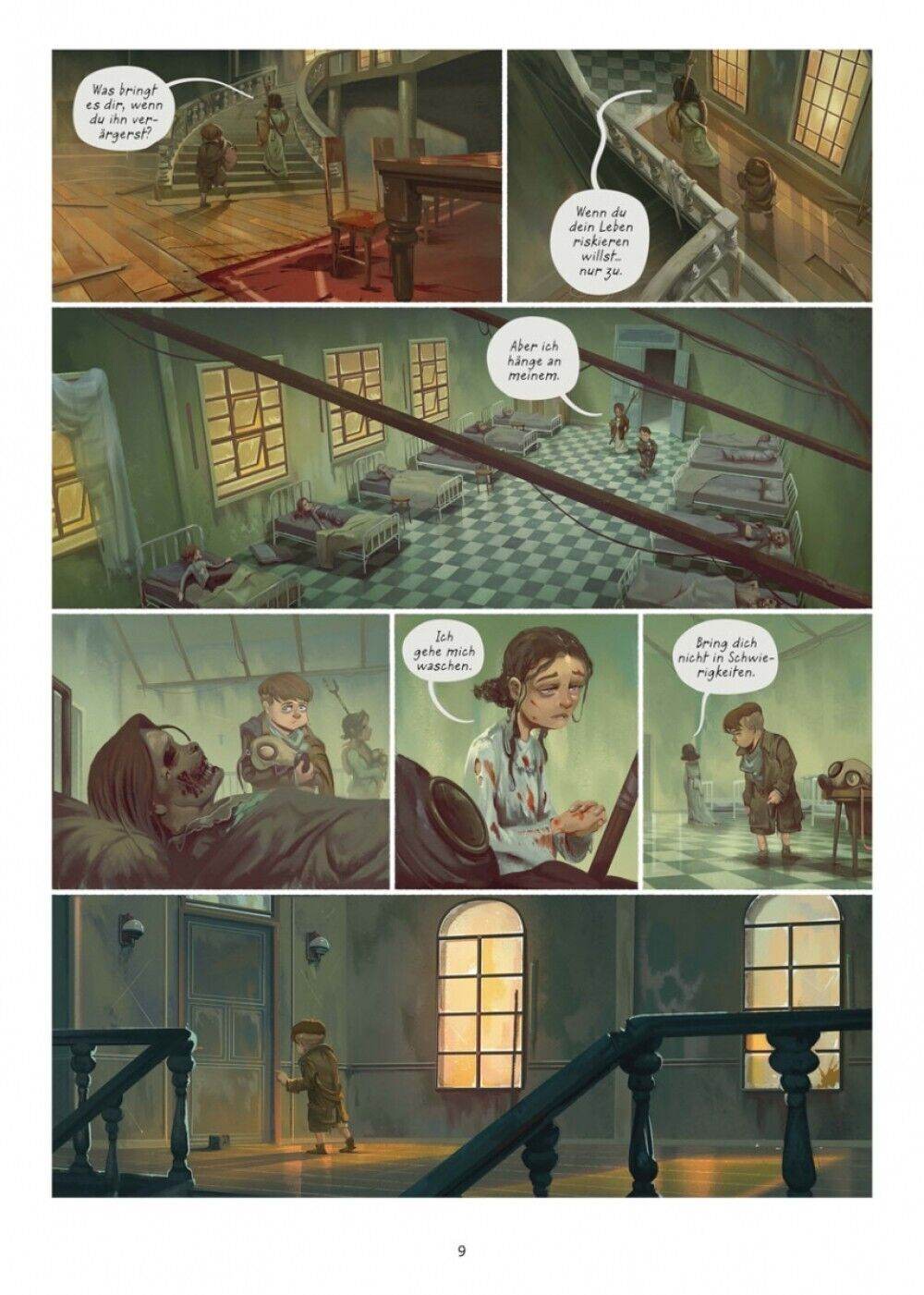 Mit leeren Augen/Graphic Novel/Horrorcomic/Weltkrieg/Geschichte/NEU/Comic - Der Comixdealer