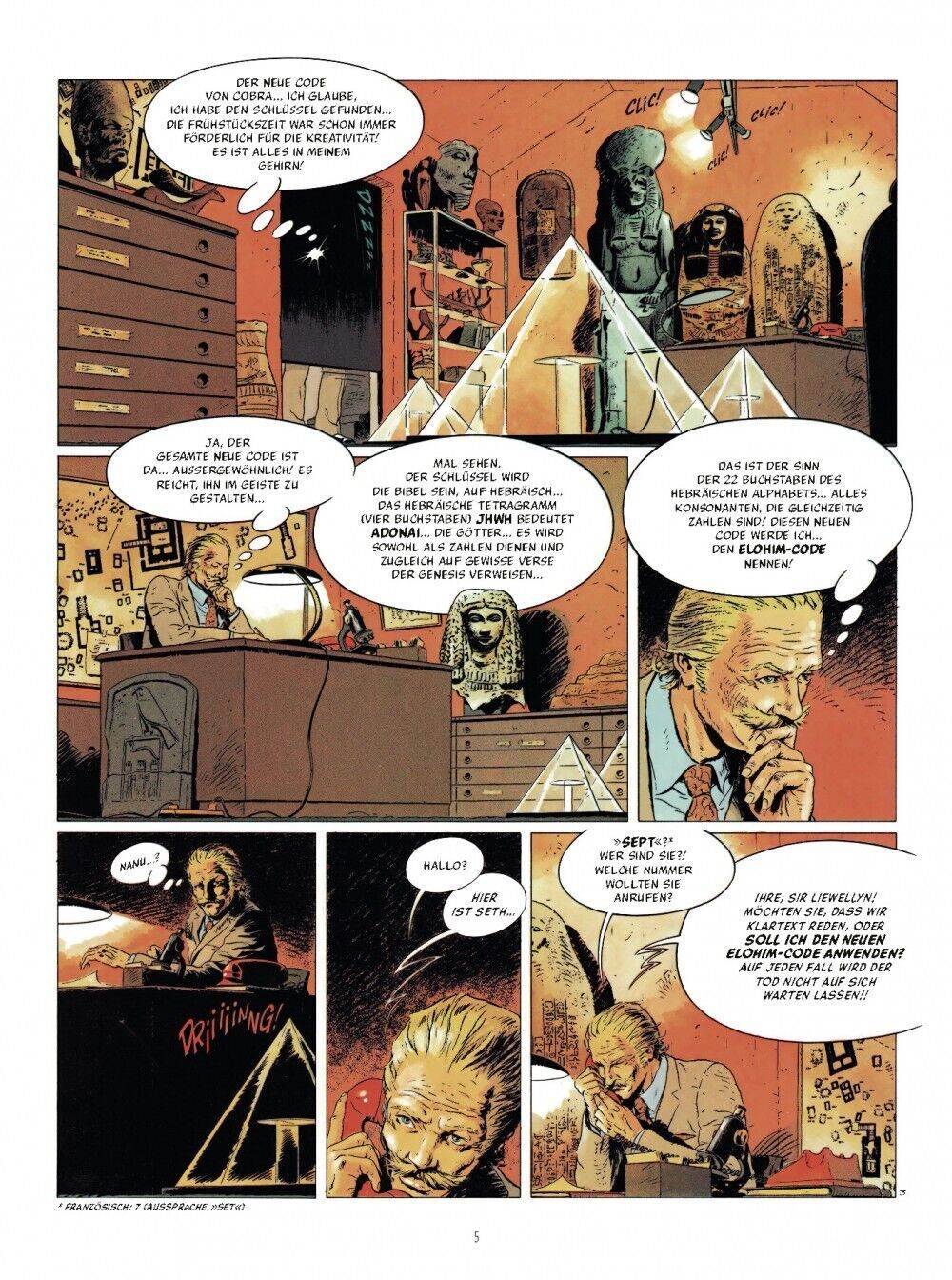Pharao 3 Die Inkarnation von Seth All Verlag André-Paul Duchâteau, Daniel Hulet - Der Comixdealer
