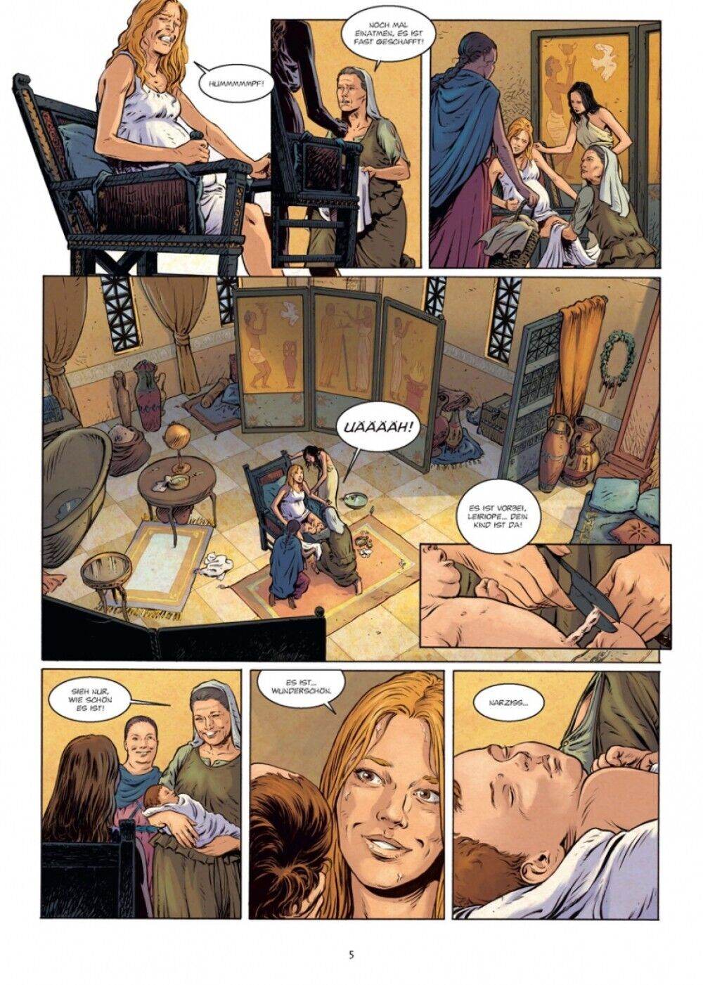 Mythen der Antike: Narziss & Pygmalion/Sagen/griechisch/Comic/Geschichte/NEU - Der Comixdealer