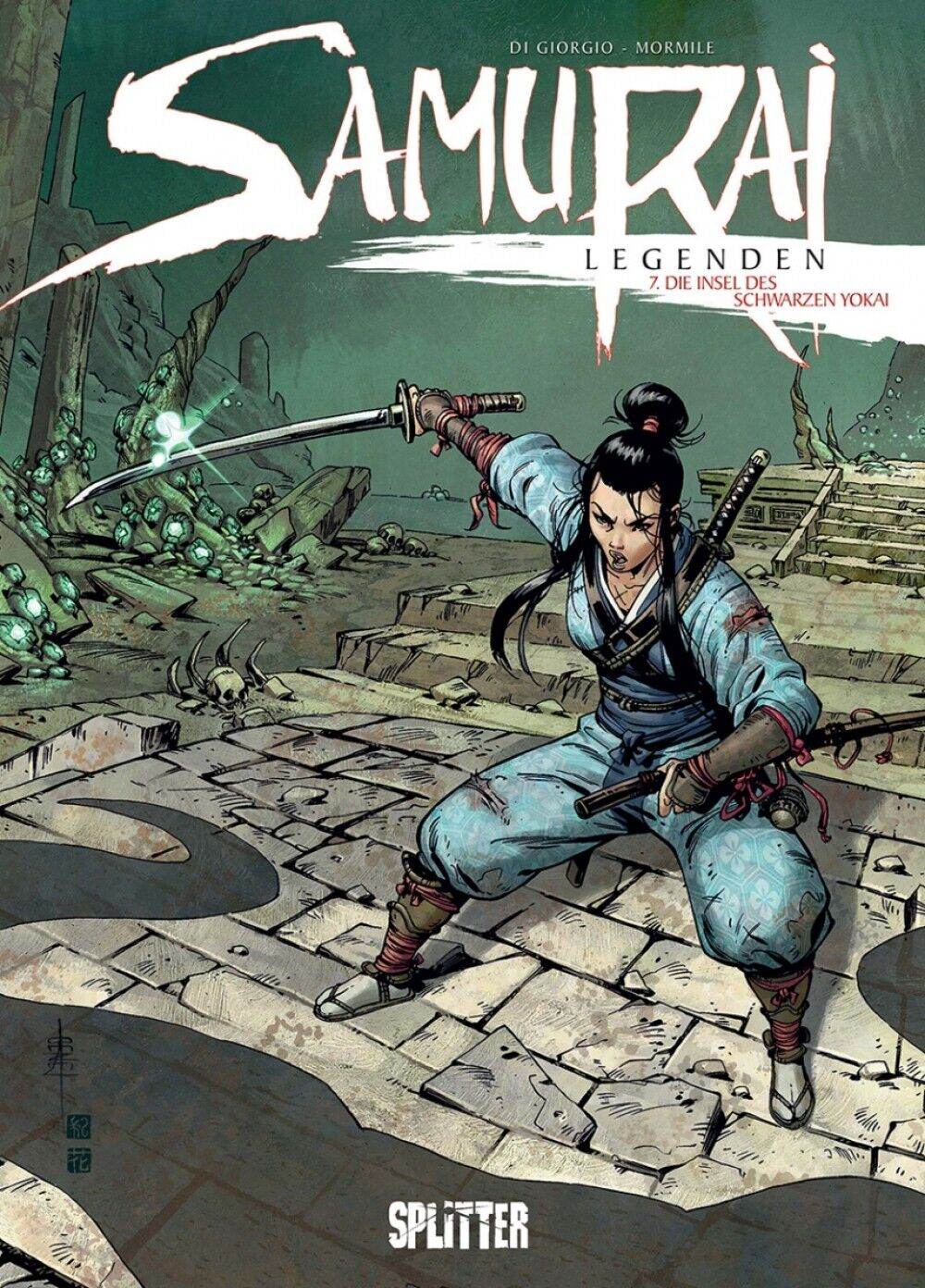 Samurai Legenden #7 - Die Insel des schwarzen Yokai / Splitter / comic / fantasy - Der Comixdealer