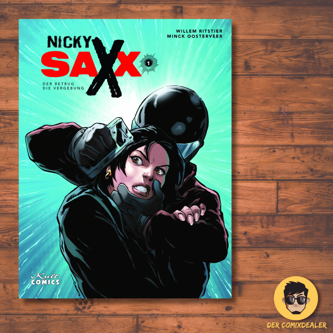 Nicky Saxx #1 / Comic / Krimi / Mystery / Album / Kult Comics / Abenteuer / NEU - Der Comixdealer