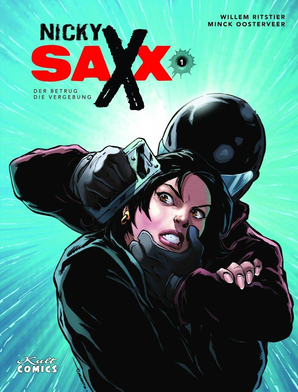Nicky Saxx #1 / Comic / Krimi / Mystery / Album / Kult Comics / Abenteuer / NEU - Der Comixdealer