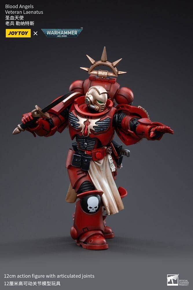 Warhammer 40k Actionfigur 1/18 Blood Angels Veteran Laenatus 12 cm Vorbestellung - Der Comixdealer
