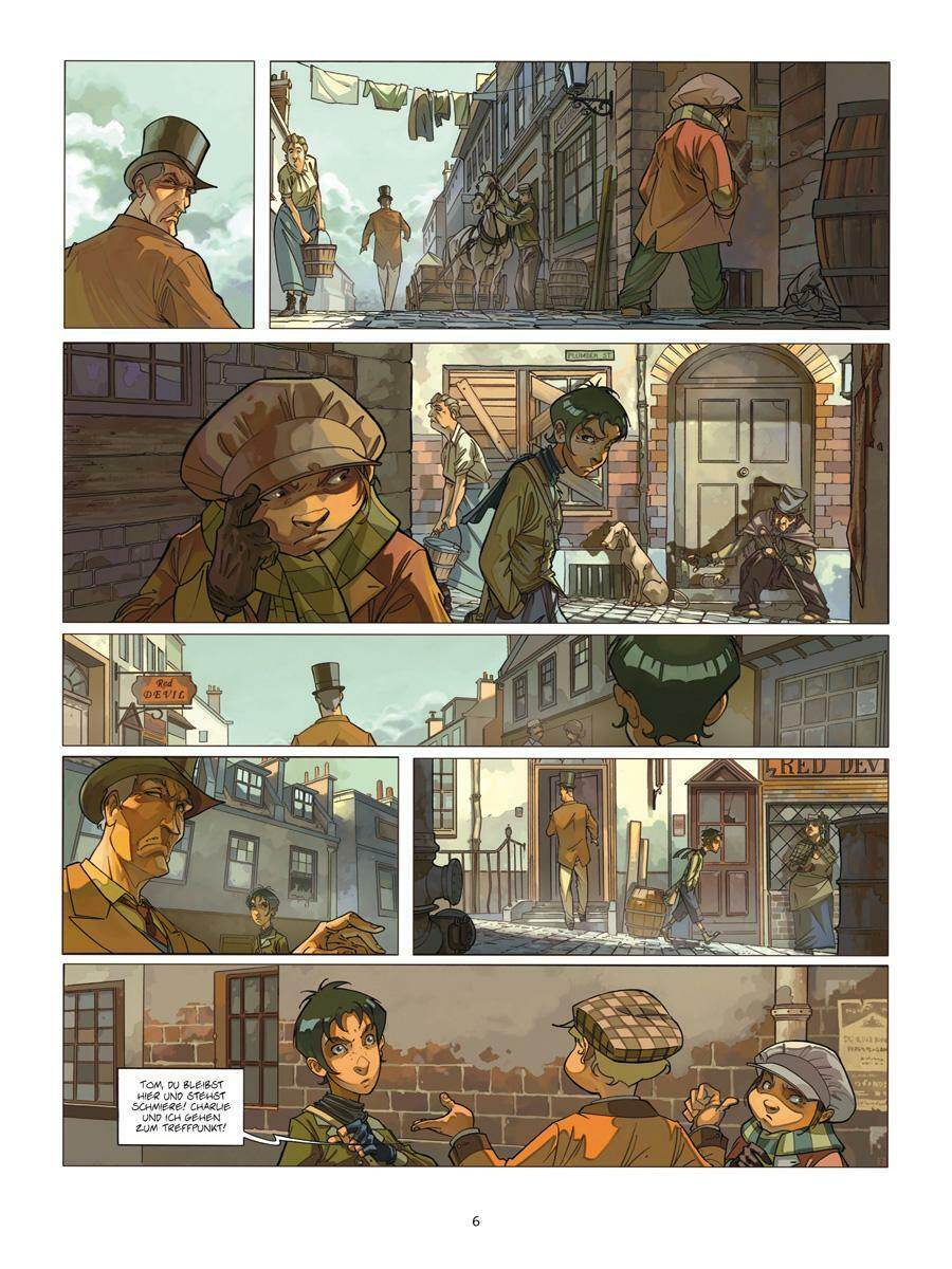 Die Vier von der Baker Street #1 (Neuauflage) - Das Geheimnis des blauen Vorhangs - Der Comixdealer