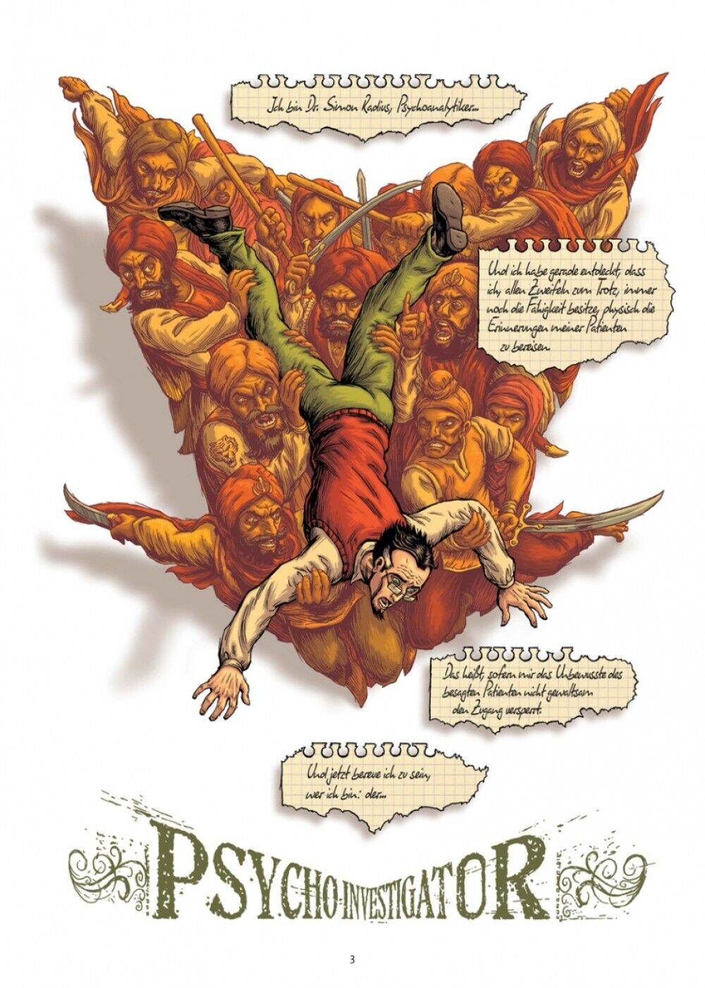 Psycho Investigator 2 Das Erbe des Hundertjährigen / Album / Splitter / Krimi - Der Comixdealer