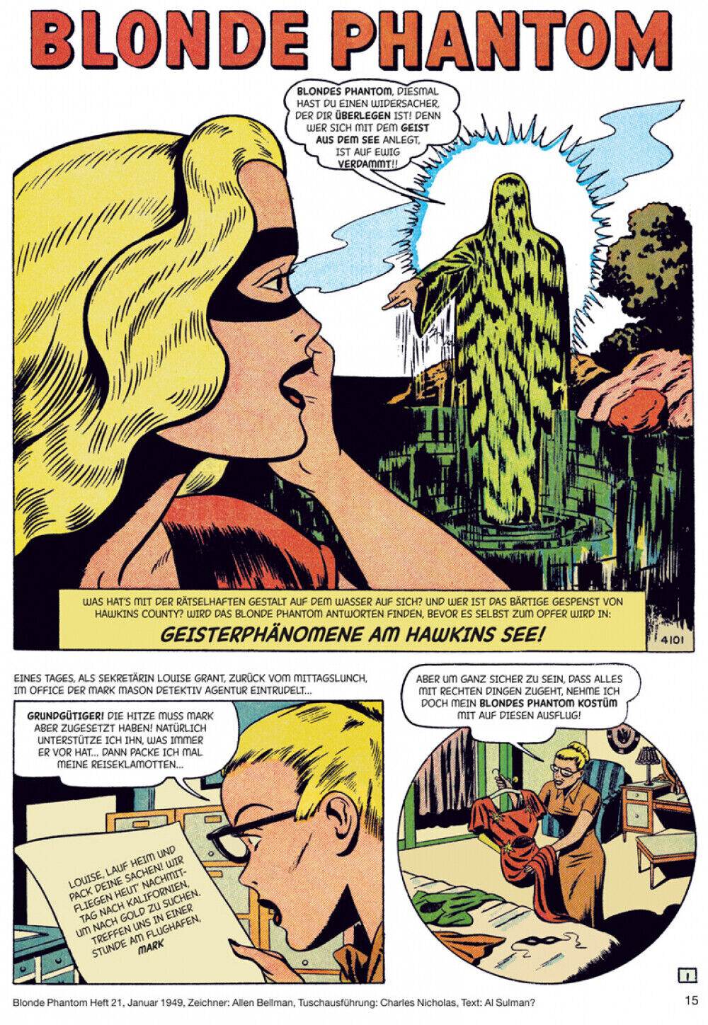 Perlen der Comicgeschichte# 9 - Blonde Phantom bsv Hannover Neuware HC TOP - Der Comixdealer
