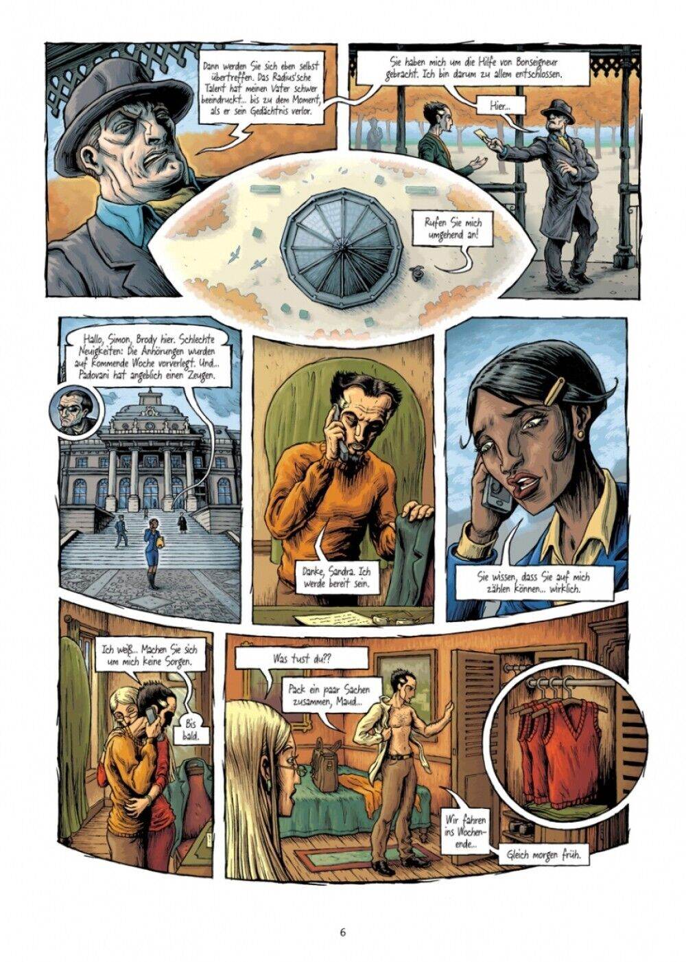 Psycho Investigator 2 Das Erbe des Hundertjährigen / Album / Splitter / Krimi - Der Comixdealer
