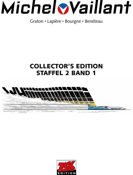 Michel Vaillant Staffel 2 Collectors Edition #1 / Action / Abenteuer / NEU / HC - Der Comixdealer