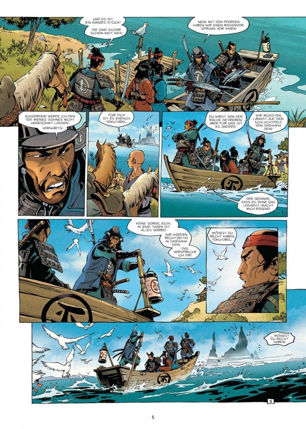 Samurai Legenden #7 - Die Insel des schwarzen Yokai / Splitter / comic / fantasy - Der Comixdealer