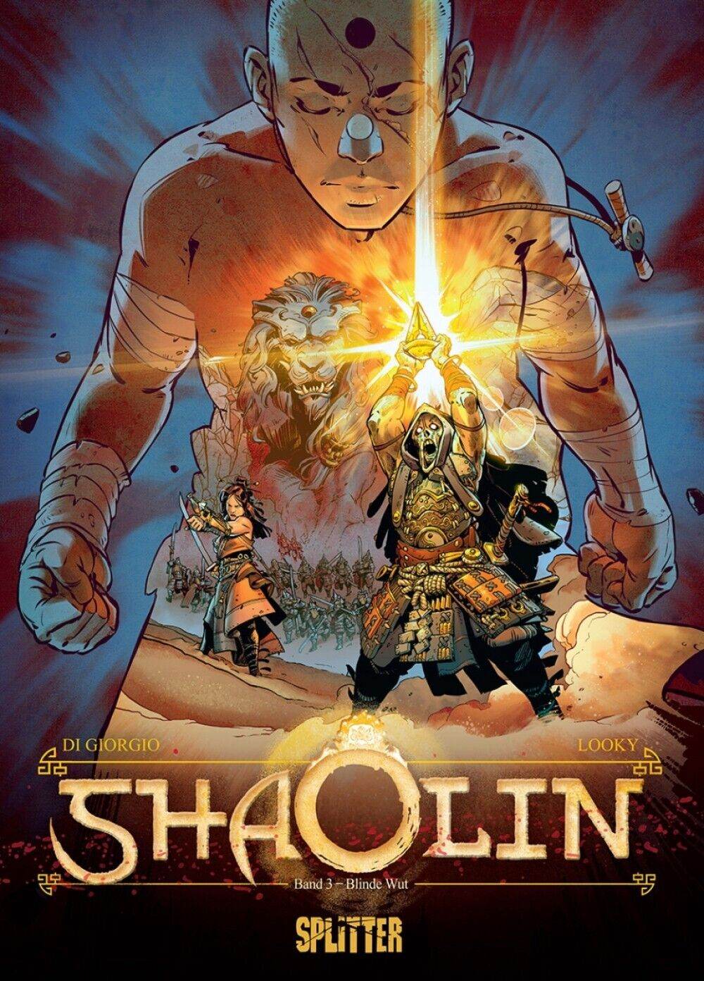 Shaolin #3 - Blinde Wut / Looky/ Jean Francois Di Giorgio / Comic / NEU - Der Comixdealer