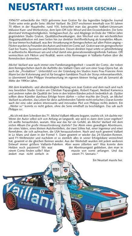 Michel Vaillant Staffel 2 Collectors Edition #1 / Action / Abenteuer / NEU / HC - Der Comixdealer