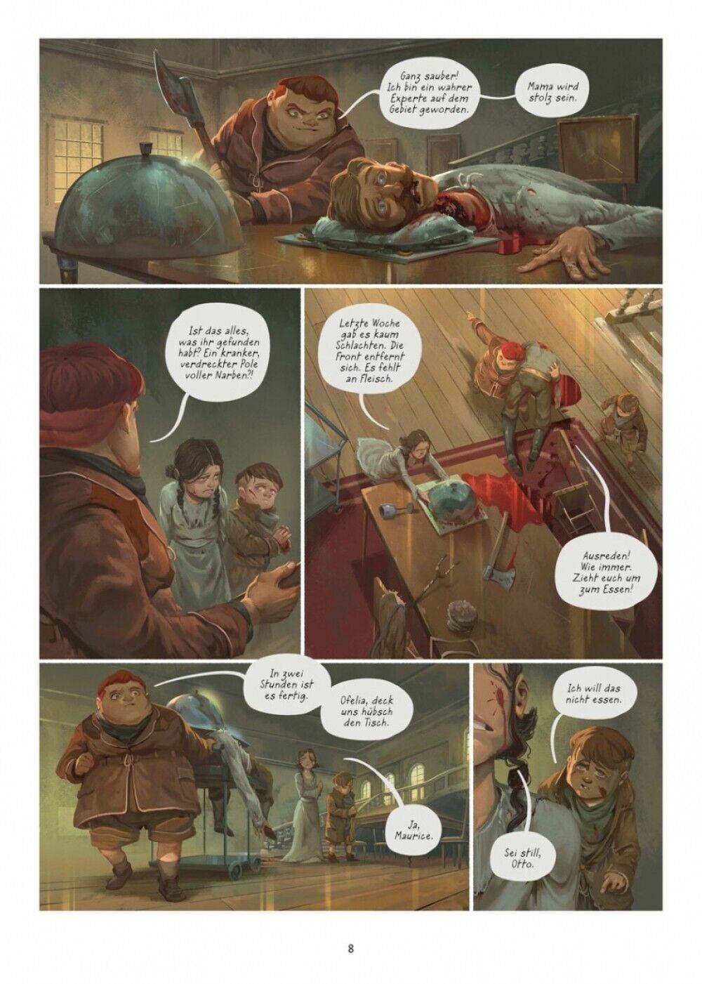 Mit leeren Augen/Graphic Novel/Horrorcomic/Weltkrieg/Geschichte/NEU/Comic - Der Comixdealer