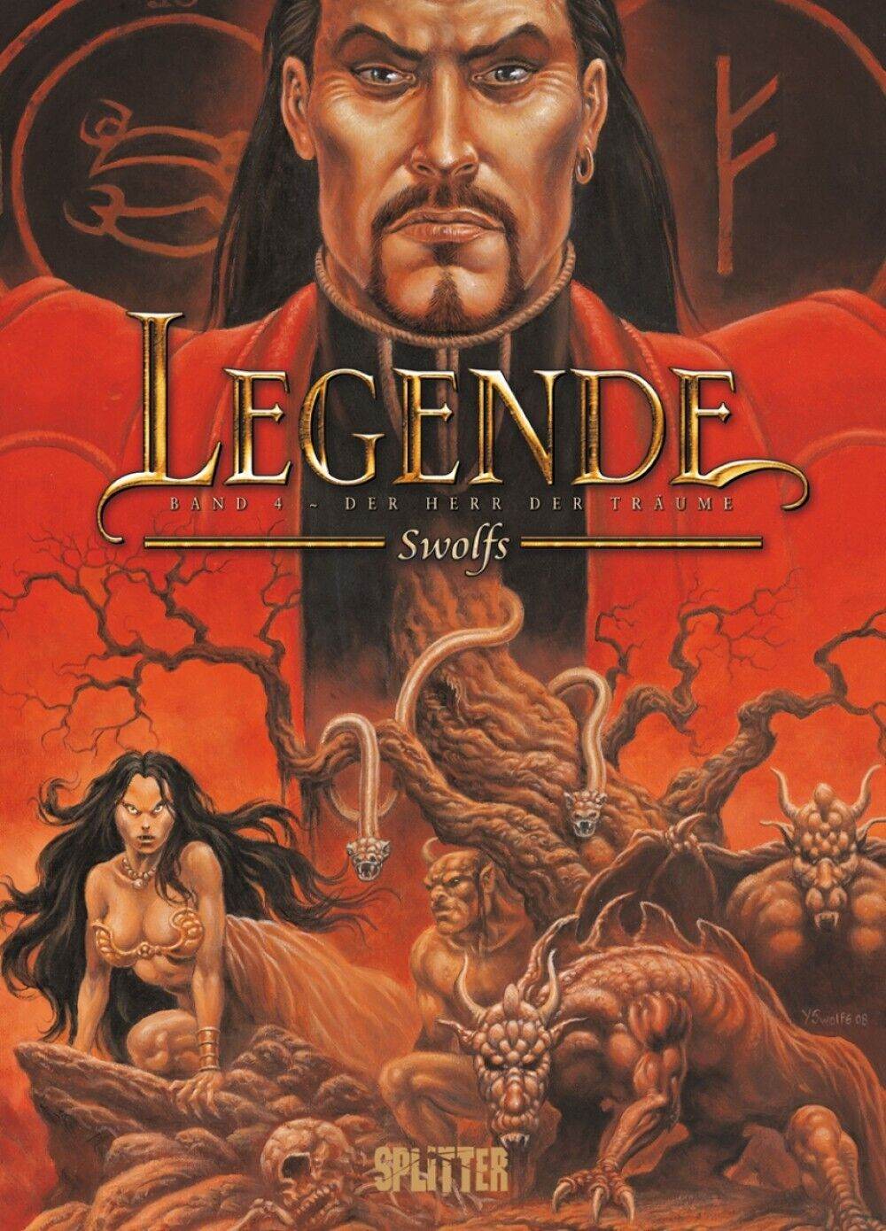 Yves Swolfs Legende 4 Der Herr der Träume/Splitter/Comic/Album/Fantasy/Neu/TOP - Der Comixdealer