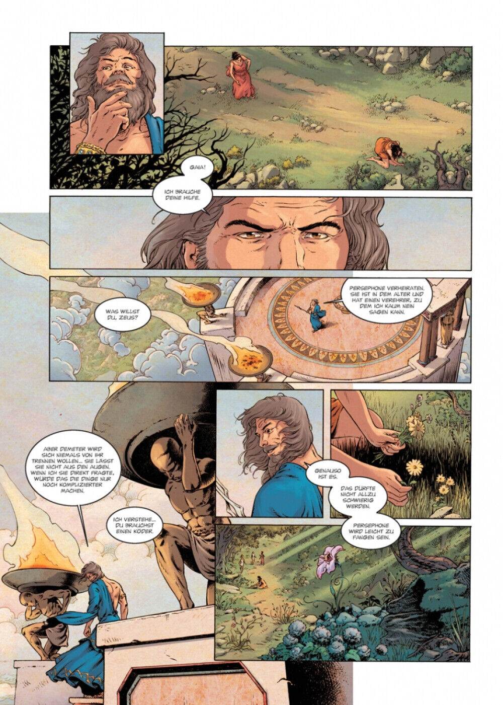 Mythen der Antike: Orpheus und Eurydike / HC / Splitter / Griechische Sagen/ NEU - Der Comixdealer