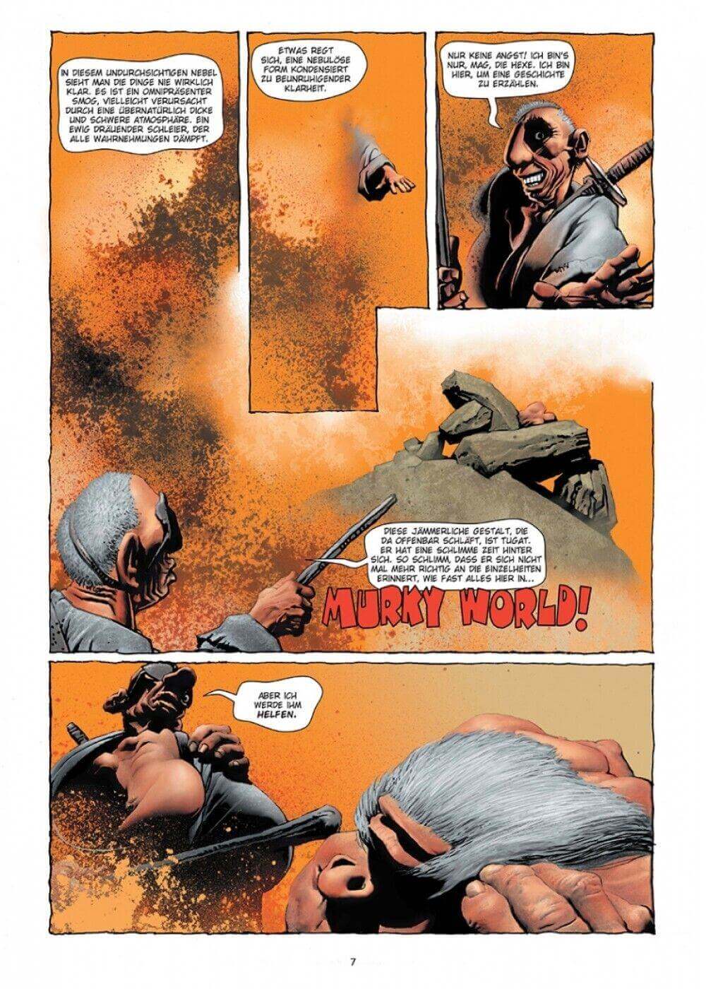 Murky World / Splitter / Richard Corben / fantasy / Comic / Scifi / NEU - Der Comixdealer
