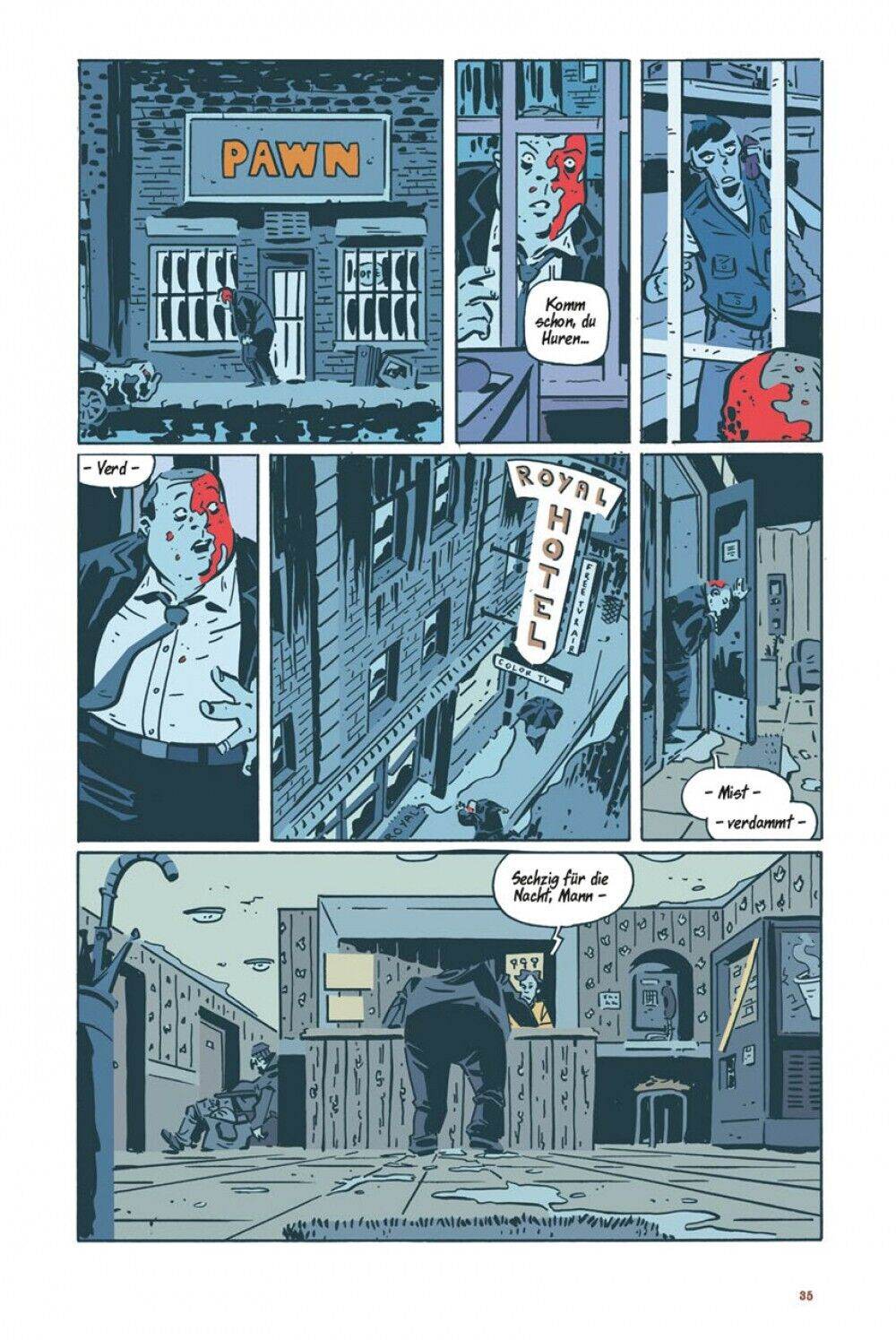 November 2 Die Stimme am Telefon/Comic/Krimi/thriller/Noir/Hardcover/Schreiber - Der Comixdealer