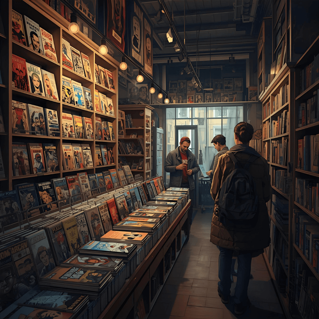 Die bunte Reise von Jürgens Comic Shop bis hin zum Der Comixdealer