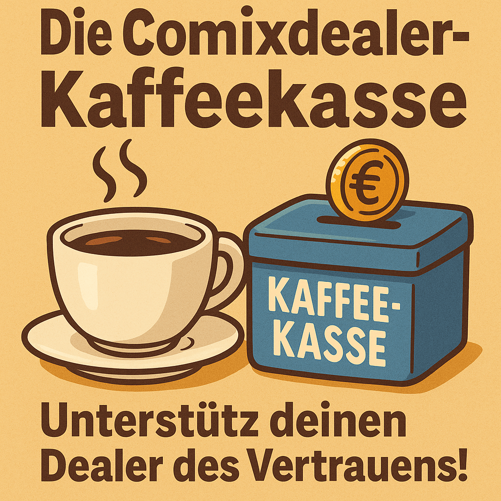 ☕ Die Comixdealer-Kaffeekasse – Unterstütz deinen Dealer des Vertrauens! 😎