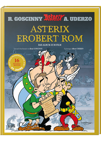 Asterix erobert Rom - Jubiläumsausgabe - gebundene Ausgabe