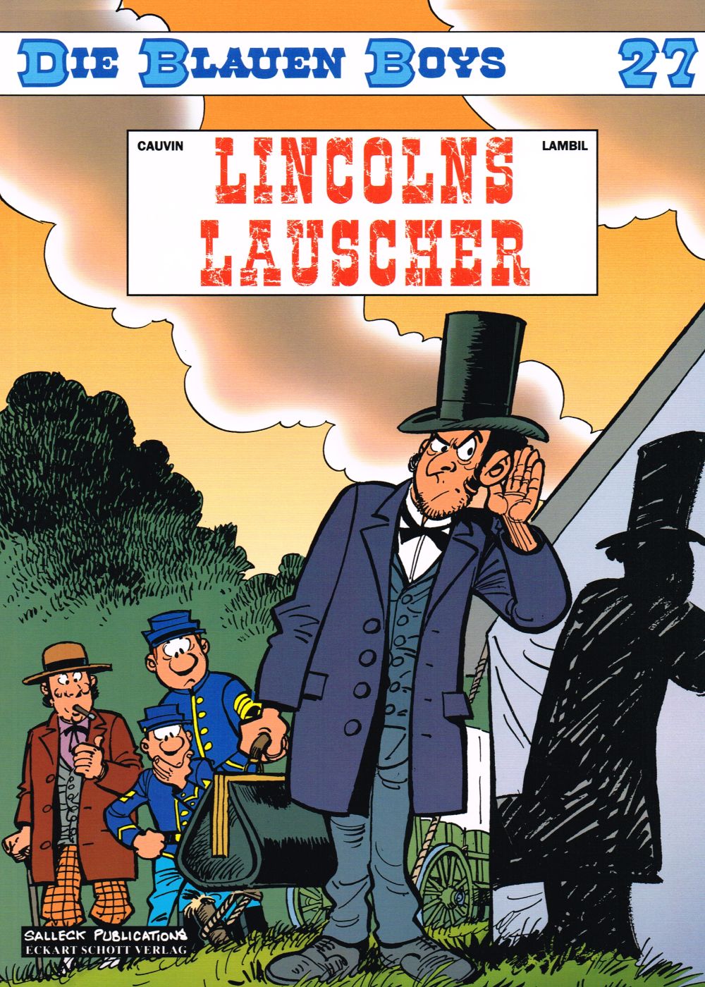 Die blauen Boys 27 - Lincolns Lauscher