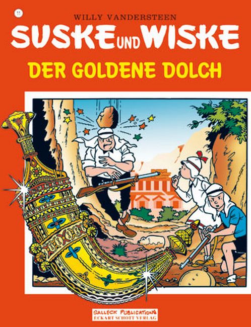 Suske und Wiske 11 - Der goldene Dolch