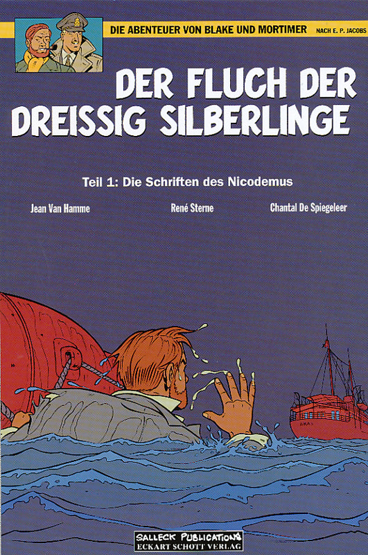 Die Abenteuer von Blake und Mortimer 16 VZA - Der Fluch der dreissig Silberlinge - Teil 1: Die Schriften des Nicodemus