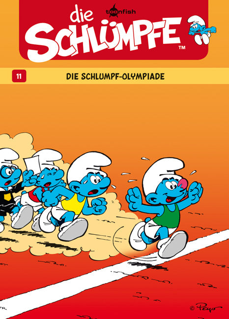 Die Schlümpfe 11 (Neuauflage) – Die Schlumpf-Olympiade – Cover