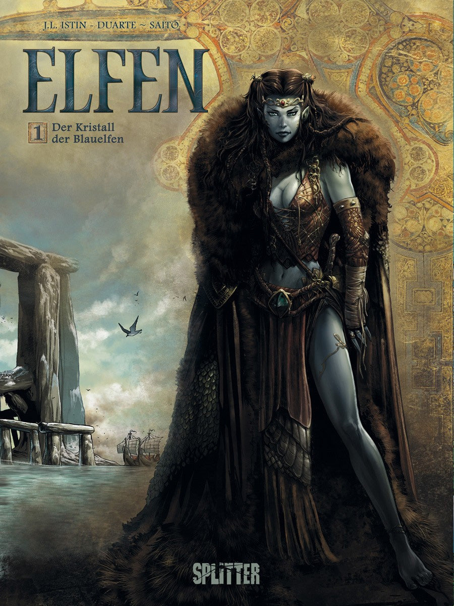 Elfen 01 - Der Kristall der Blauelfen