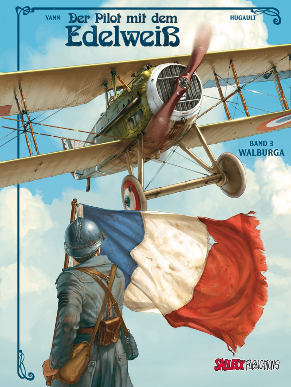 Der Pilot mit dem Edelweiß 3 (Neuauflage) – Walburga – Cover