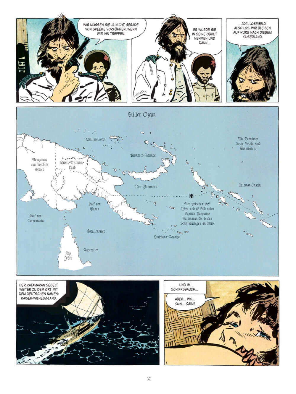 Corto Maltese 01 (farbig) Südseeballade