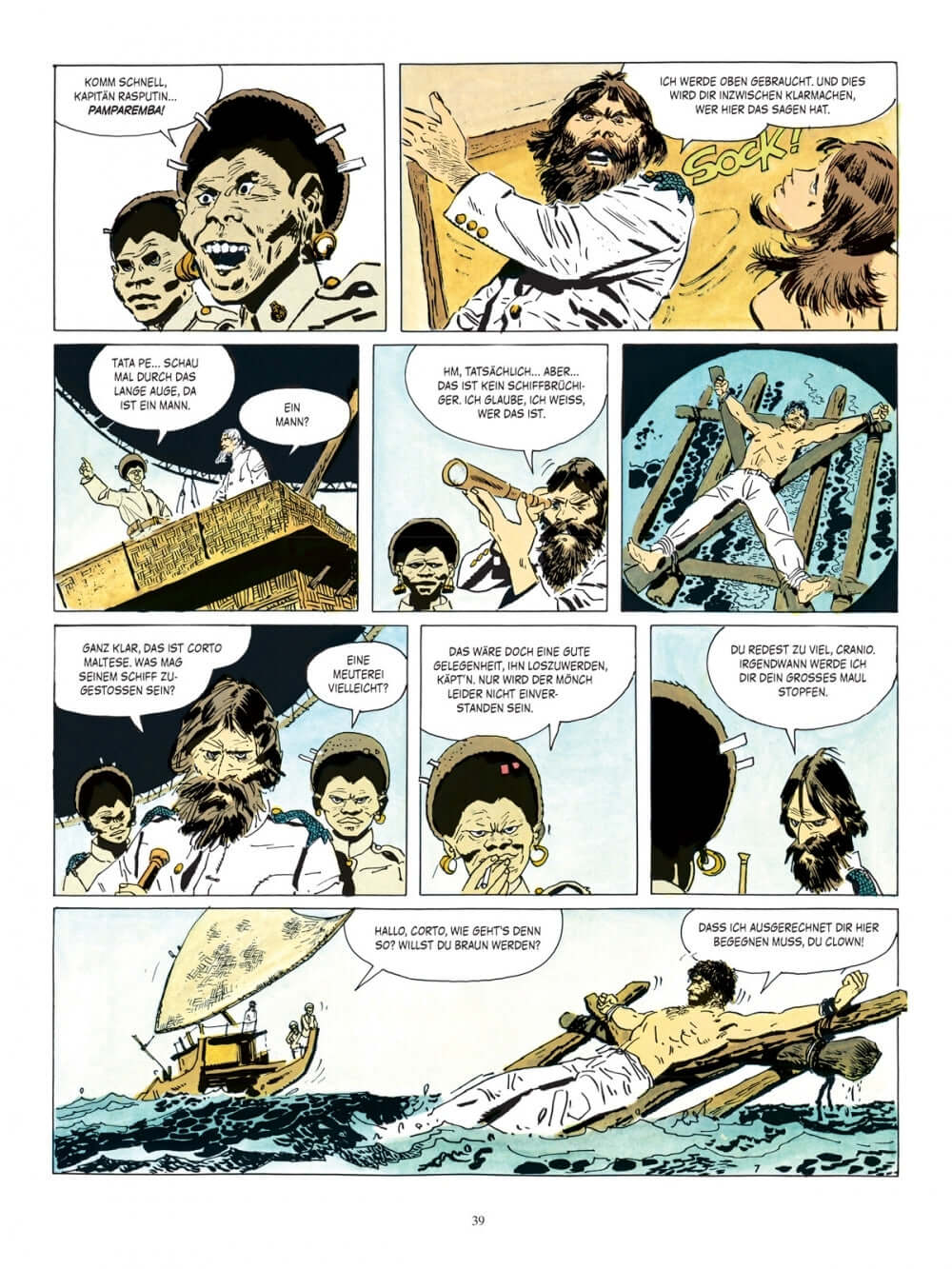 Corto Maltese 01 (farbig) Südseeballade
