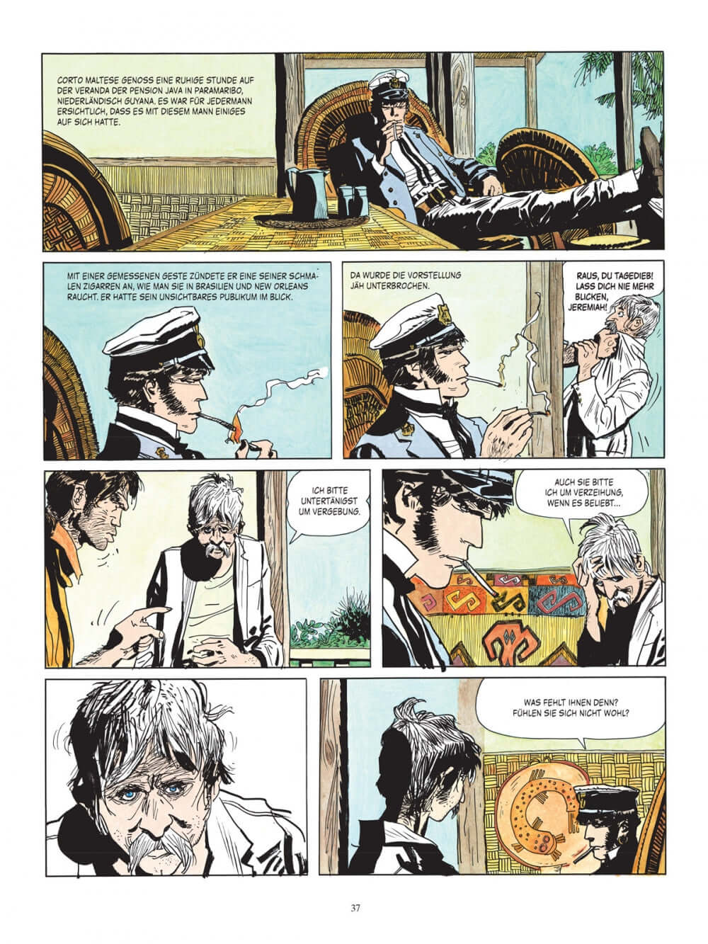 Corto Maltese 02 (farbig) Im Zeichen des Steinbocks