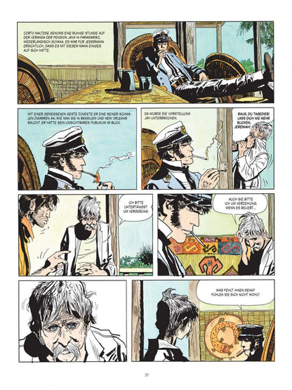 Corto Maltese 02 (farbig) Im Zeichen des Steinbocks