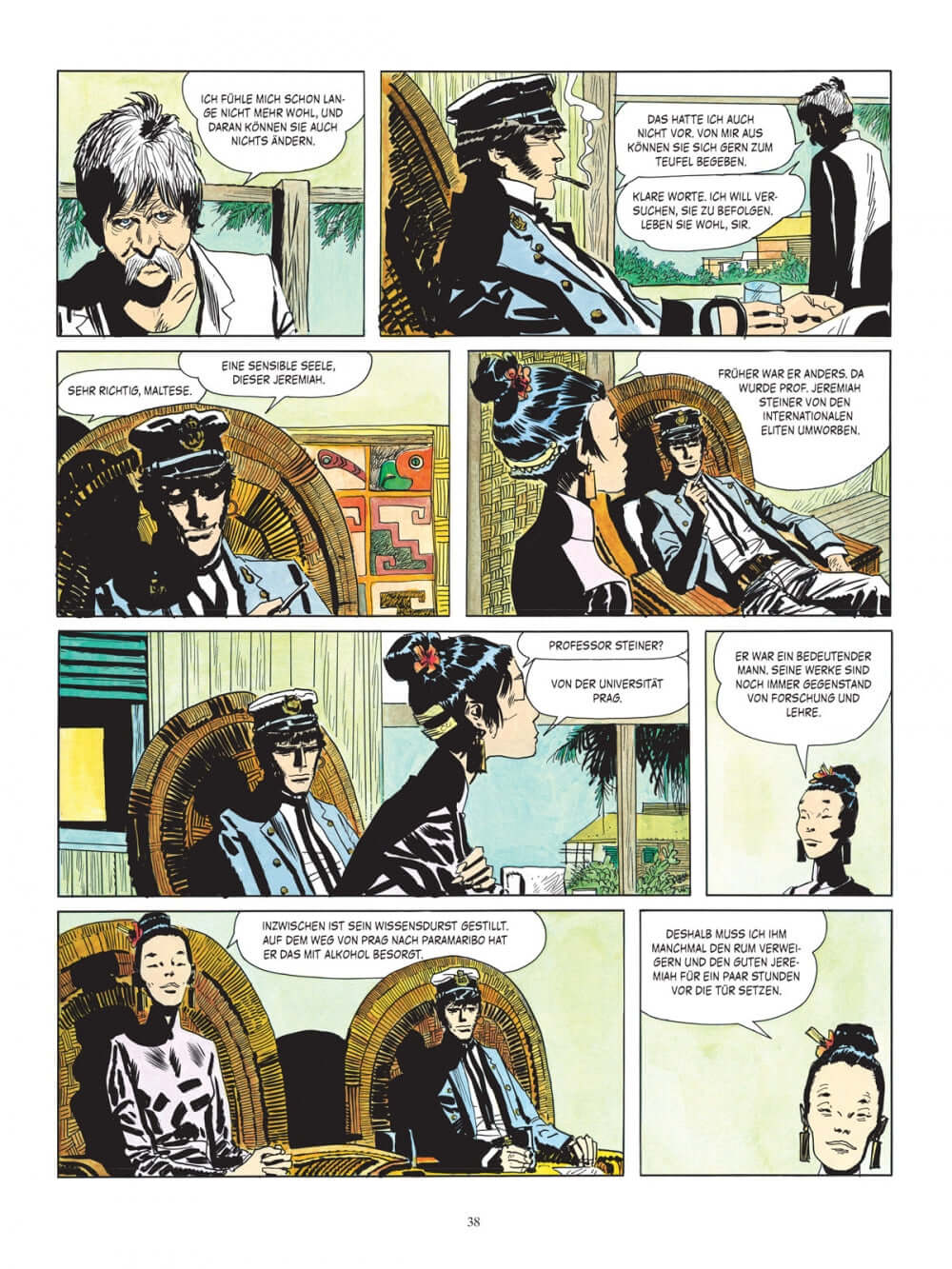 Corto Maltese 02 (farbig) Im Zeichen des Steinbocks