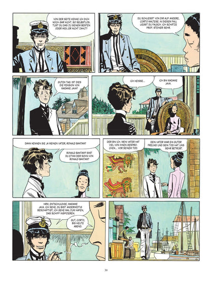 Corto Maltese 02 (farbig) Im Zeichen des Steinbocks