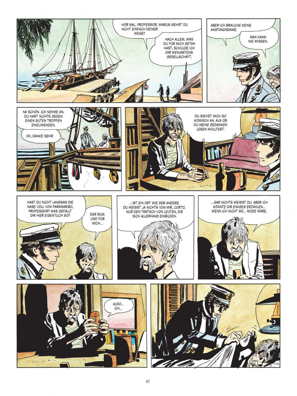Corto Maltese 02 (farbig) Im Zeichen des Steinbocks