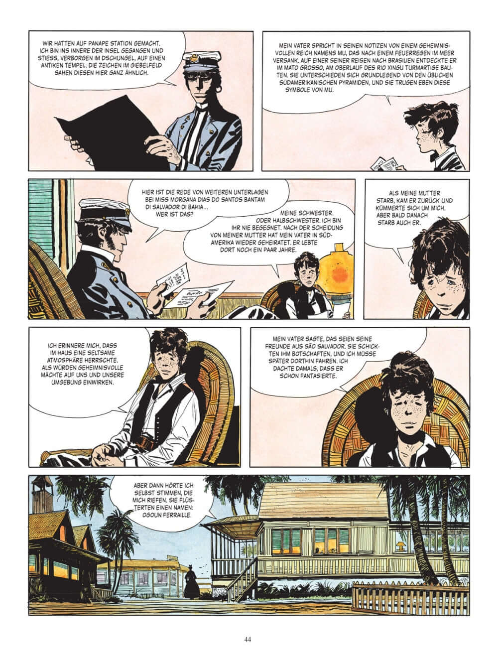 Corto Maltese 02 (farbig) Im Zeichen des Steinbocks