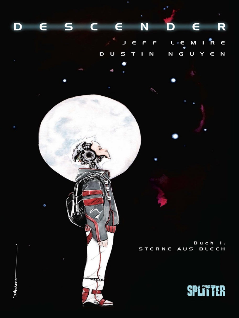 Descender 1 - Sterne aus Blech