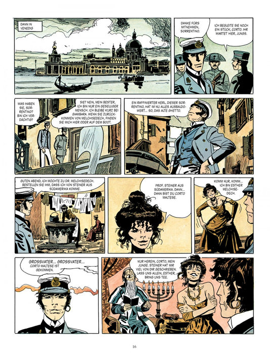 Corto Maltese 04 (farbig) Die Kelten
