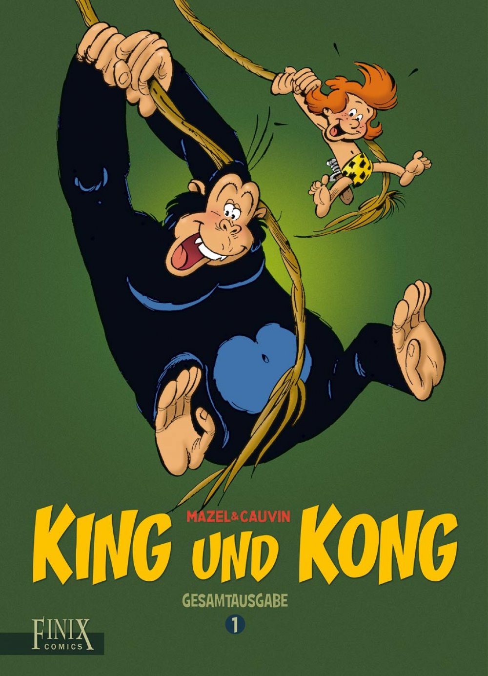King und Kong Gesamtausgabe 1 - in den ersten 300 Exemplaren, die für den Handel vorgesehen sind, befindet sich ein nummerierter Druck.