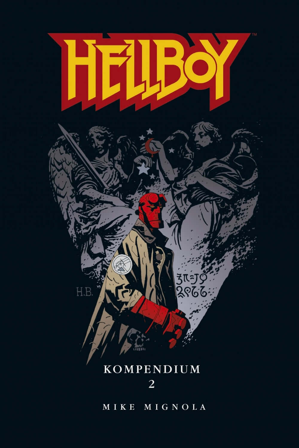 Cover of Hellboy Kompendium 2 (Neuauflage) by Mike Mignola featuring iconic artwork.