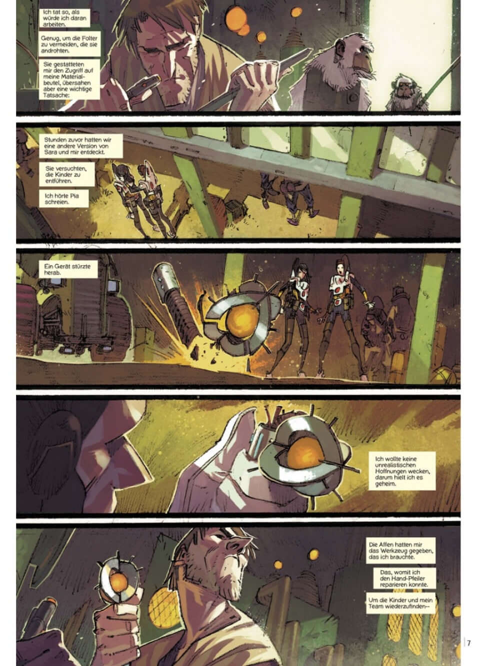 Black Science 3 – Fluchtmuster