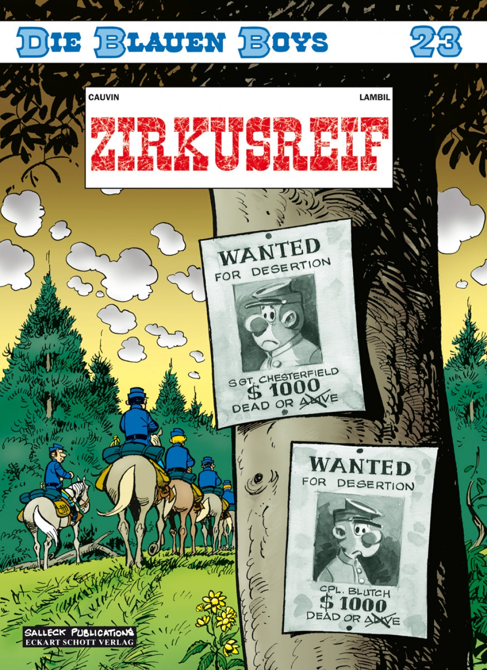 Die blauen Boys 23 - Zirkusreif