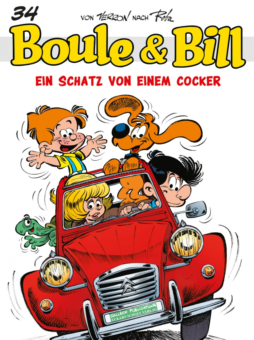 Boule & Bill 34 - Ein Schatz von einem Cocker